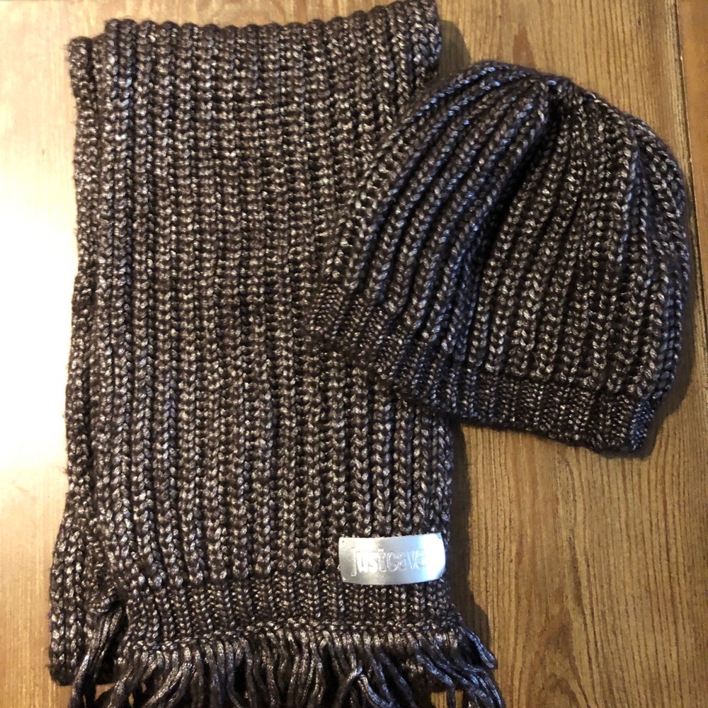 Just Cavalli hat and scarf